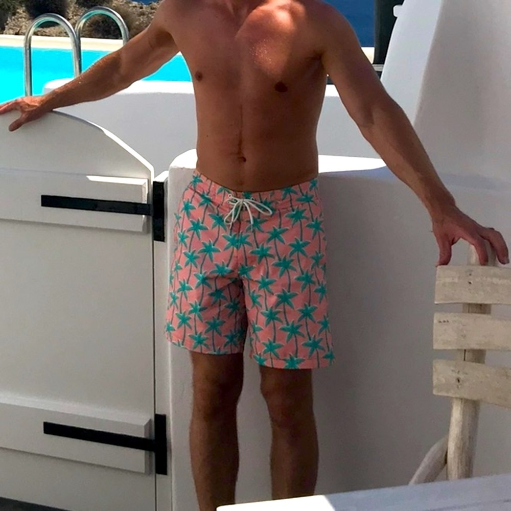 Swim shorts trunks 🩳 men palm trees BONOBOS 🌴